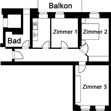 Apartment Clara Chemnitz Exterior photo